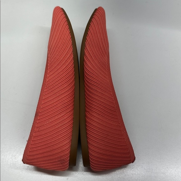 Vivaia Ballet Flats Aria 5° Pointed Toe Knit Shoes Salmon Pink Size 40.5 9 - 9.5 - Picture 7 of 11